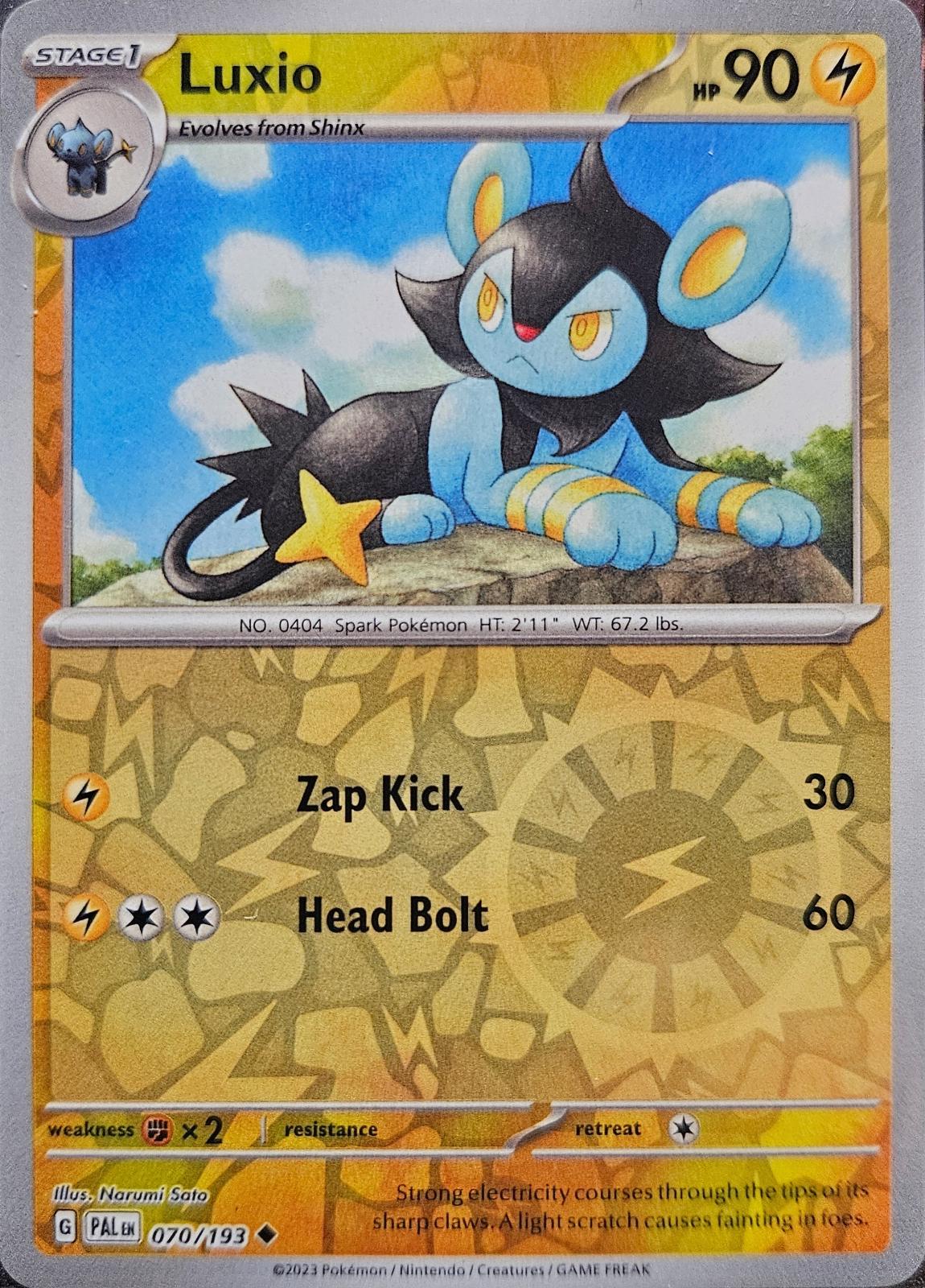 Luxio [Reverse Holo]