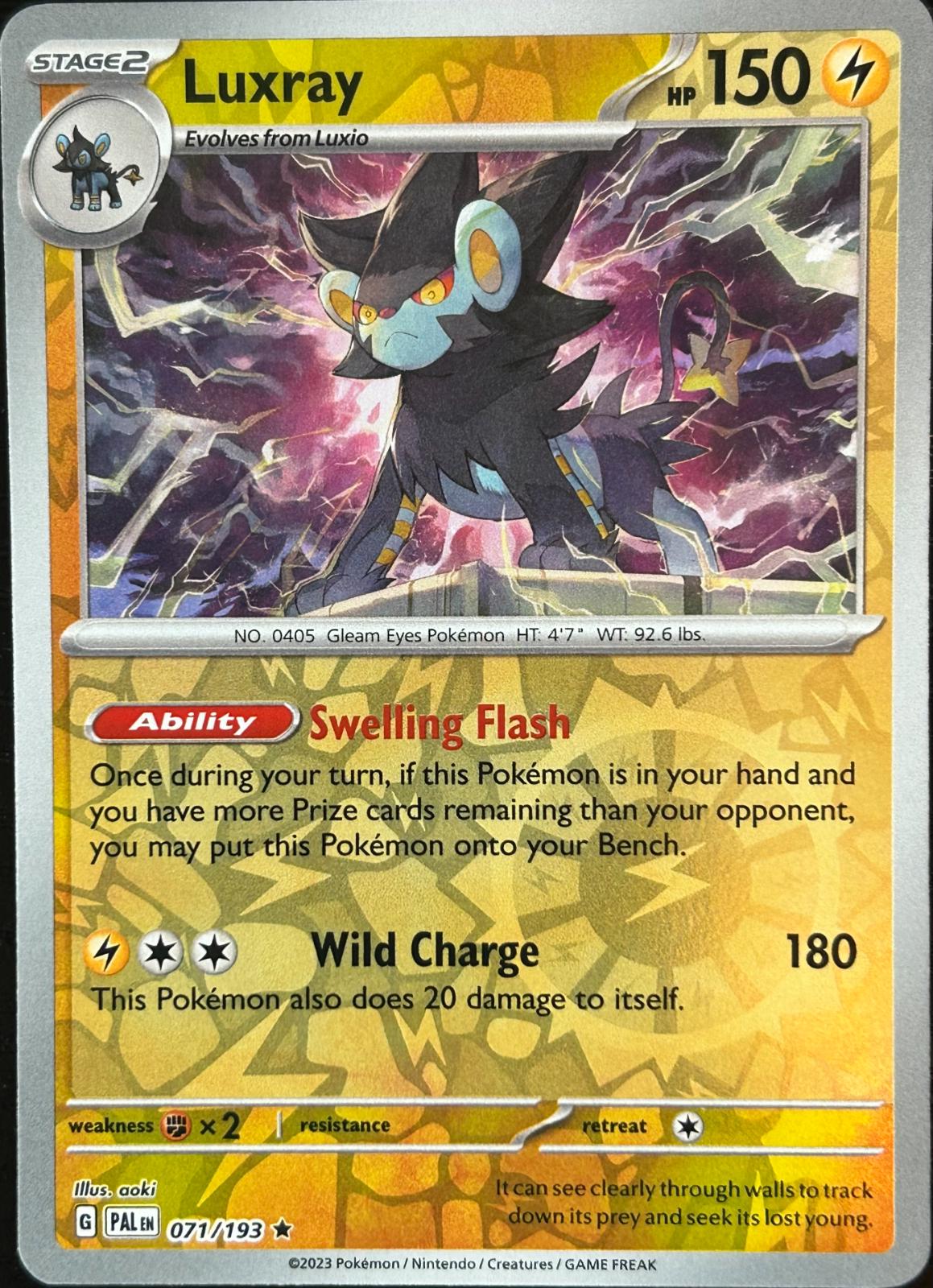 Luxray [Reverse Holo]