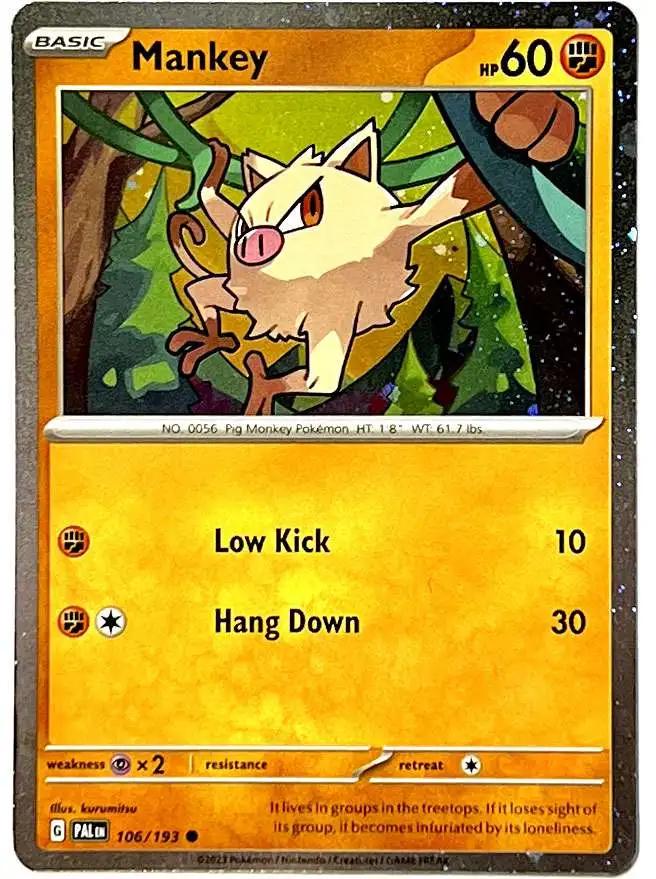 Paldea Evolved Mankey [Cosmos-Holo] Pokémon card