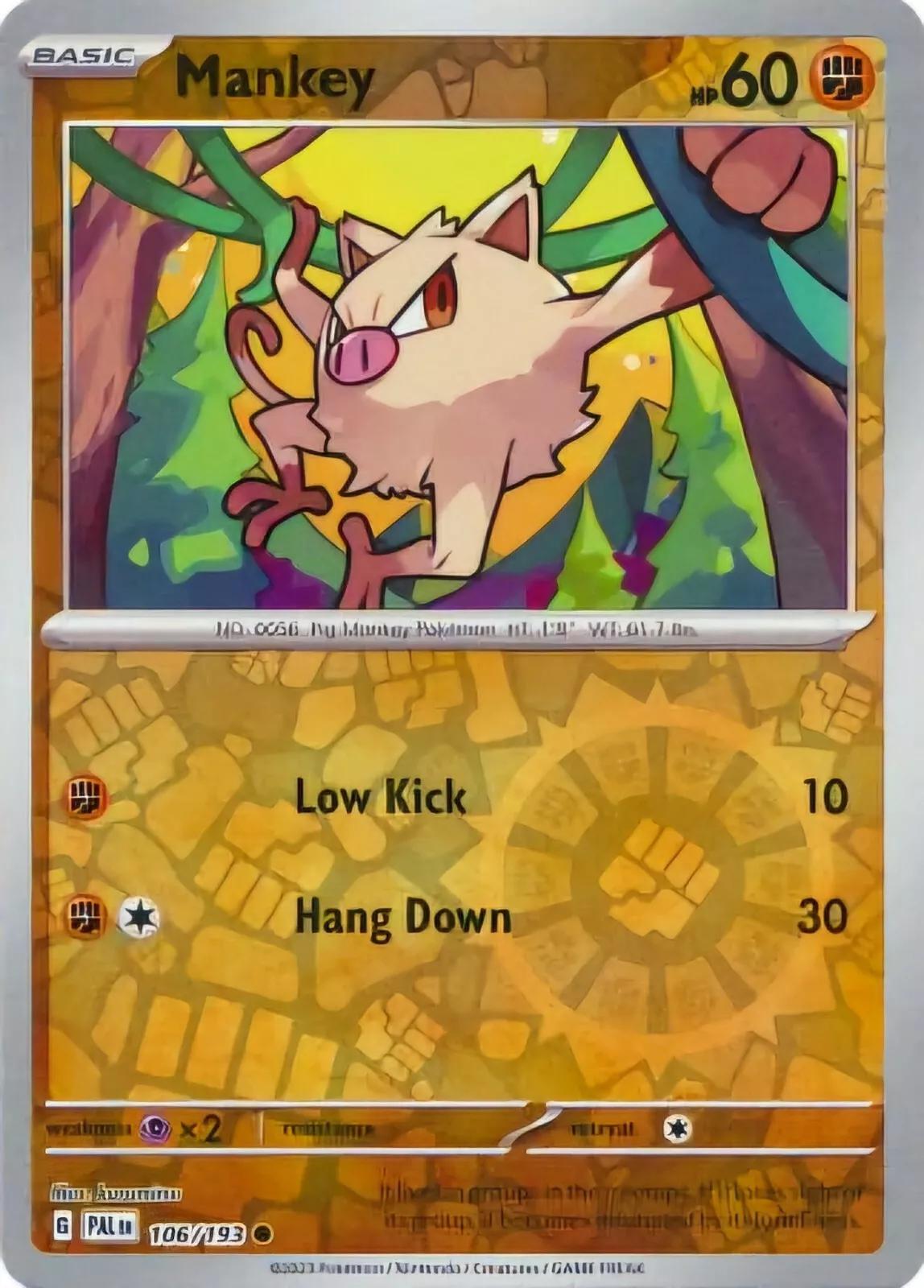 Mankey [Reverse Holo]