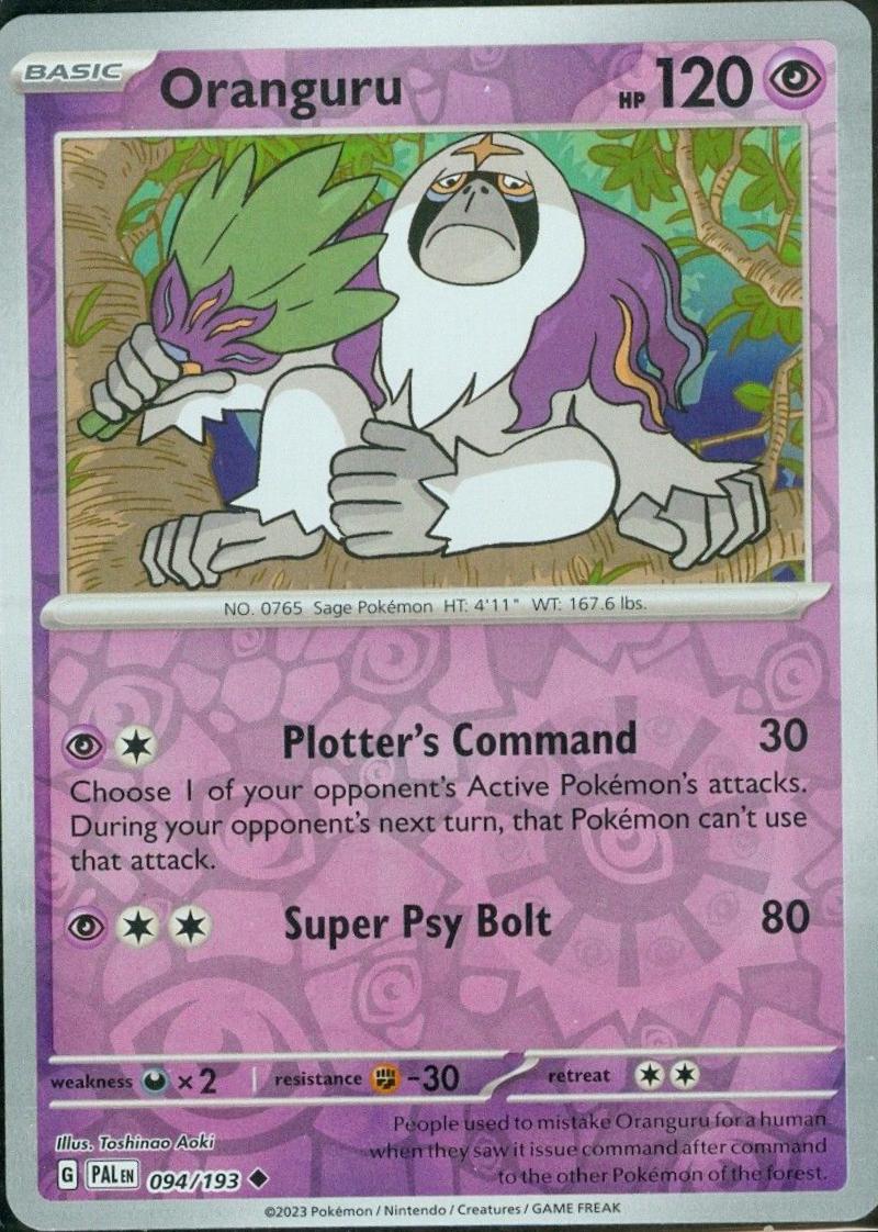 Oranguru [Reverse Holo]
