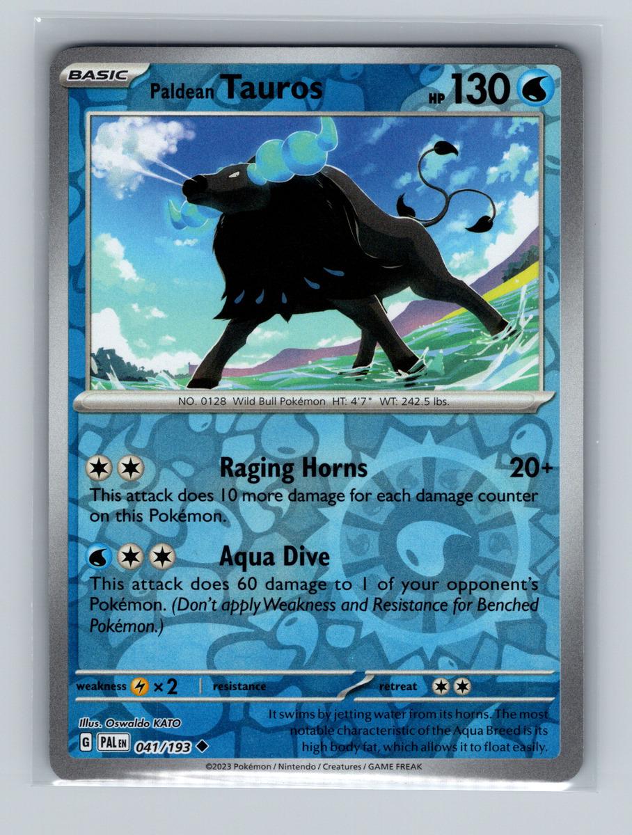 Paldean Tauros [Reverse Holo]