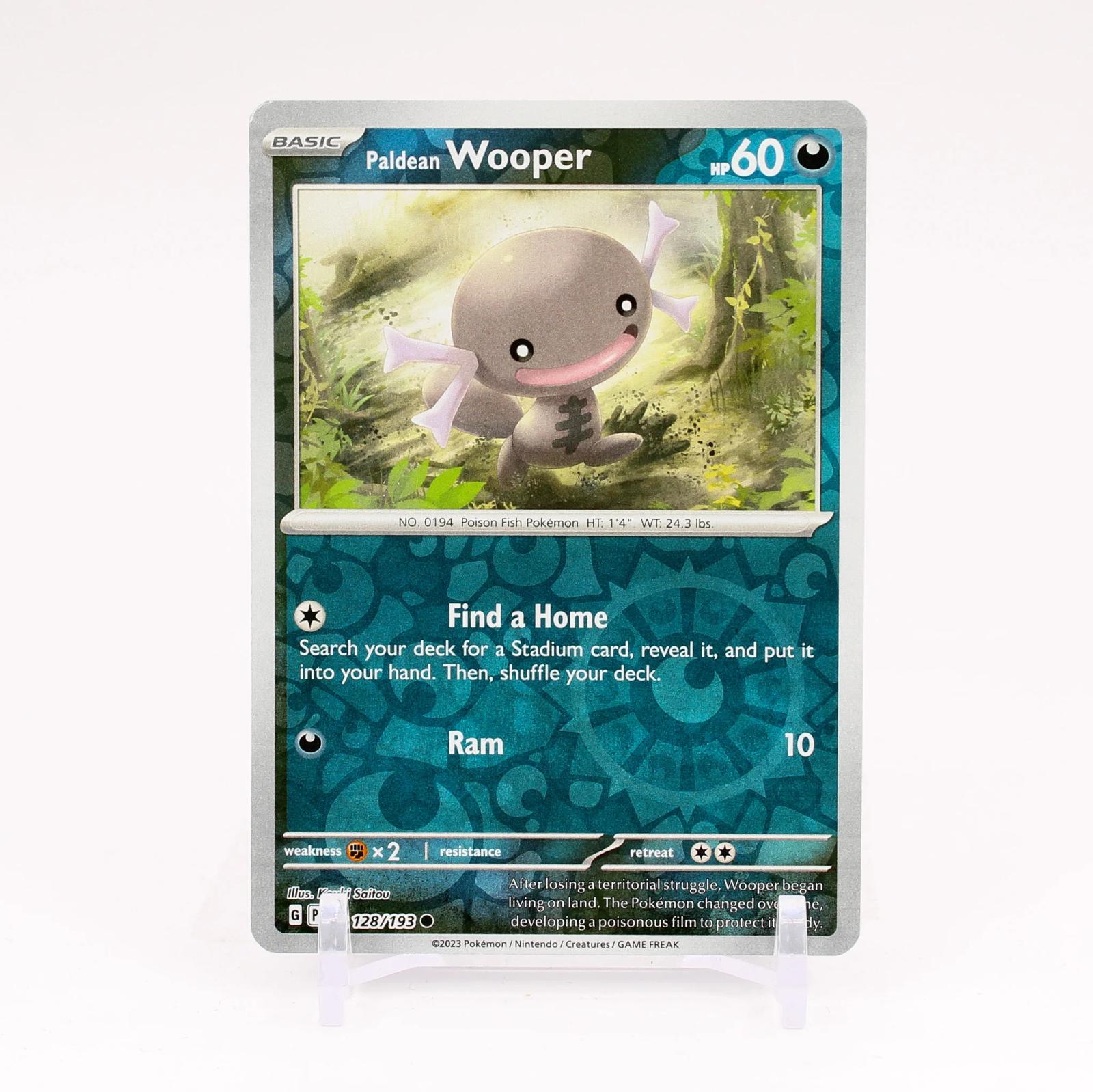 Paldean Wooper [Reverse Holo]