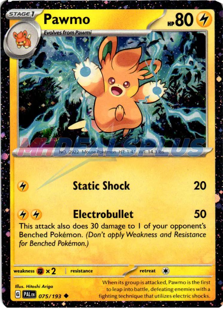 Paldea Evolved Pawmo [Cosmo-Holo] Pokémon card