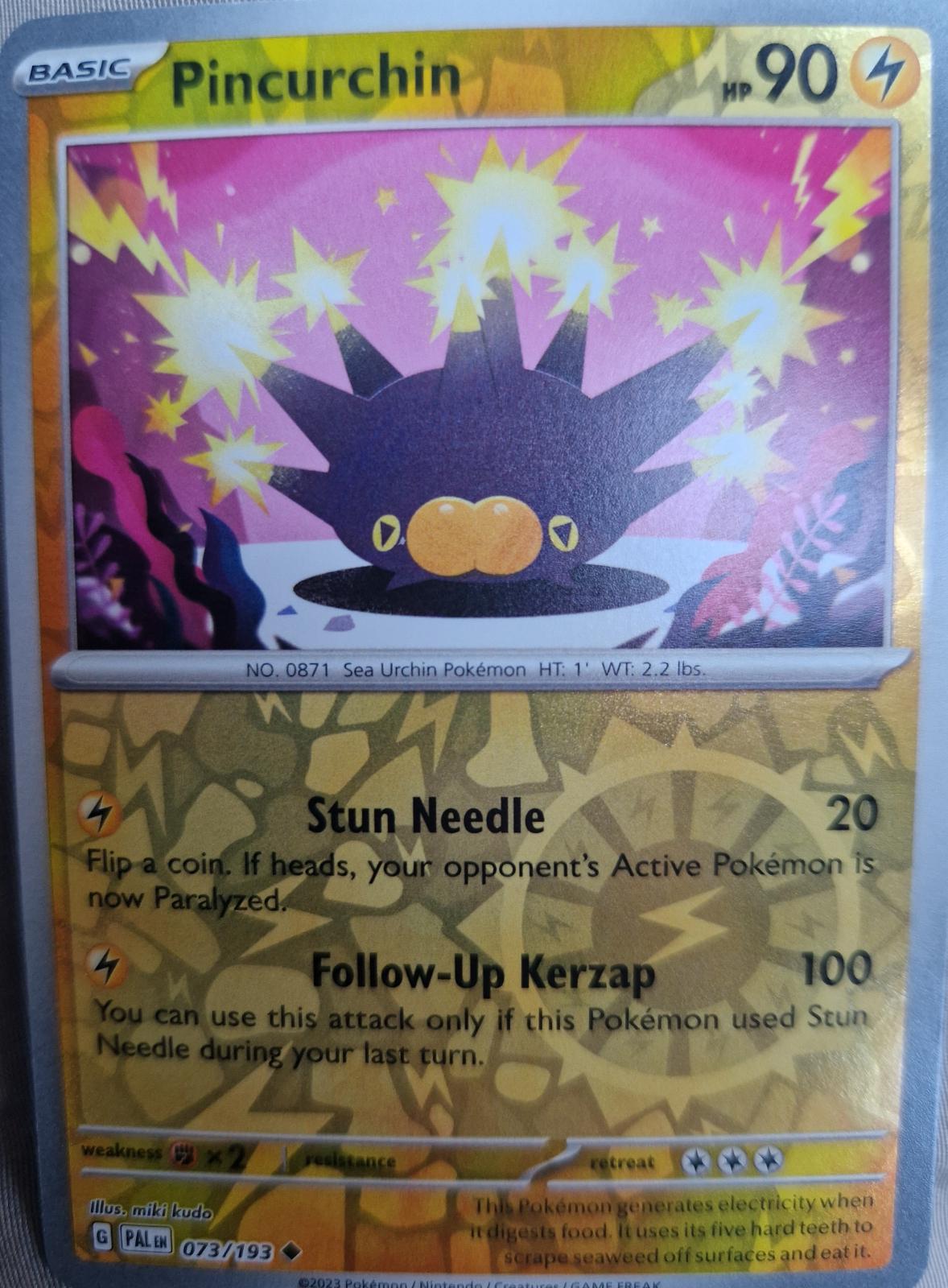 Pincurchin [Reverse Holo]