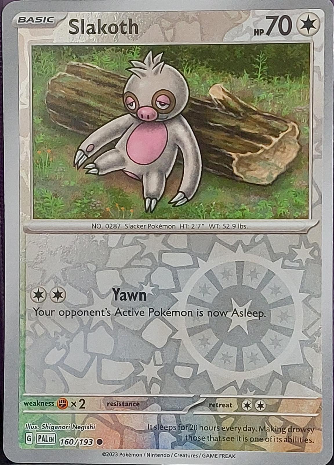 Slakoth [Reverse Holo]