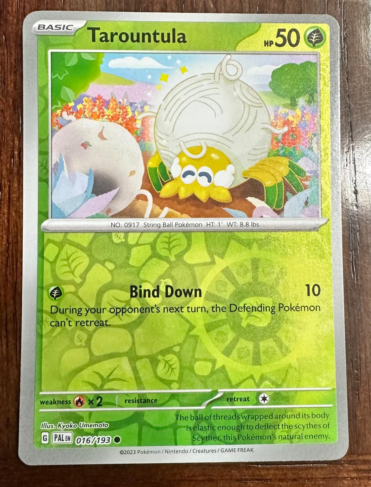 Tarountula [Reverse Holo]