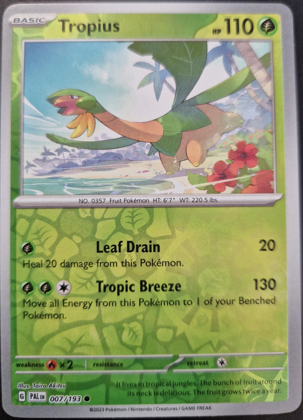 Tropius [Reverse Holo]