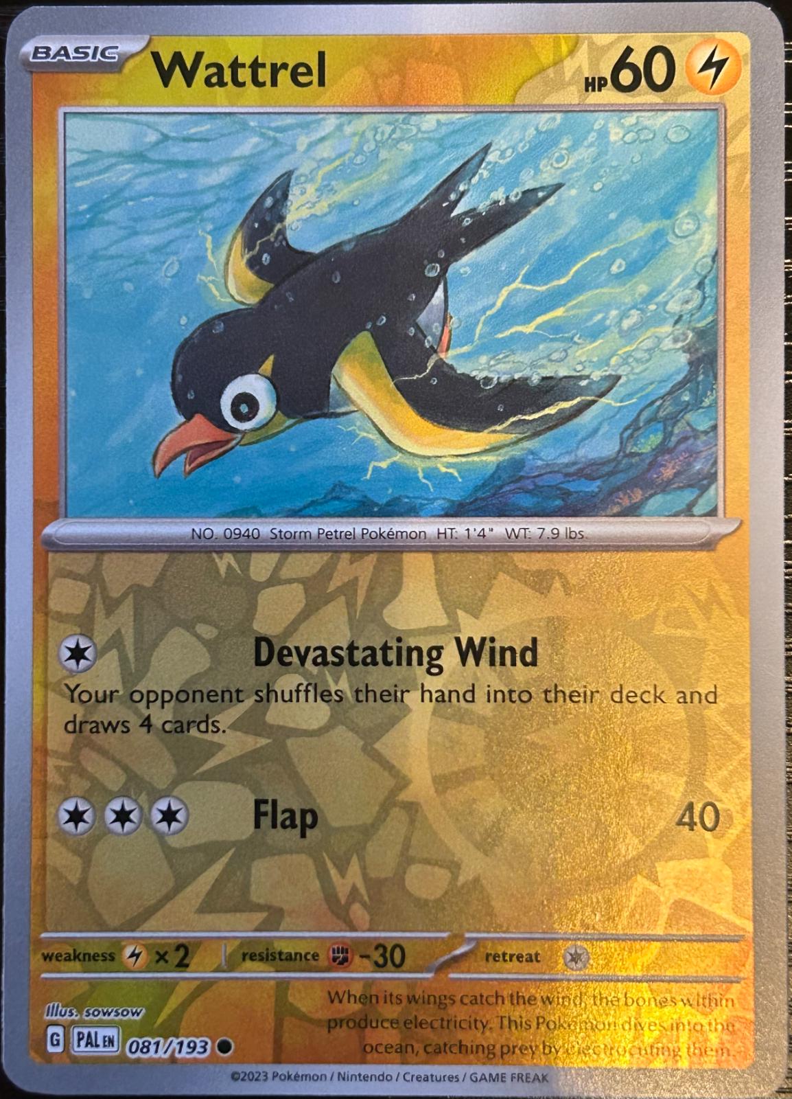 Wattrel [Reverse Holo]