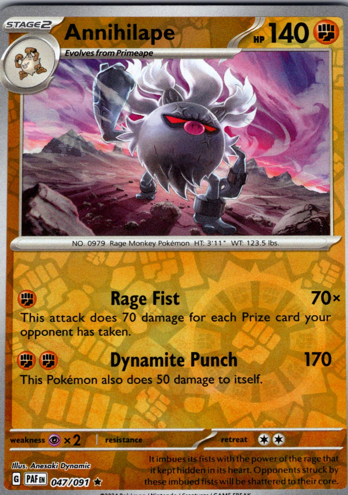 Annihilape [Reverse Holo]