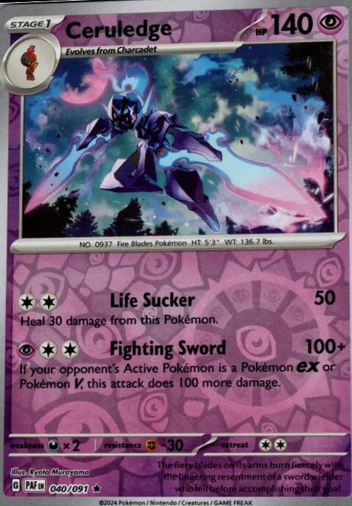 Ceruledge [Reverse Holo]