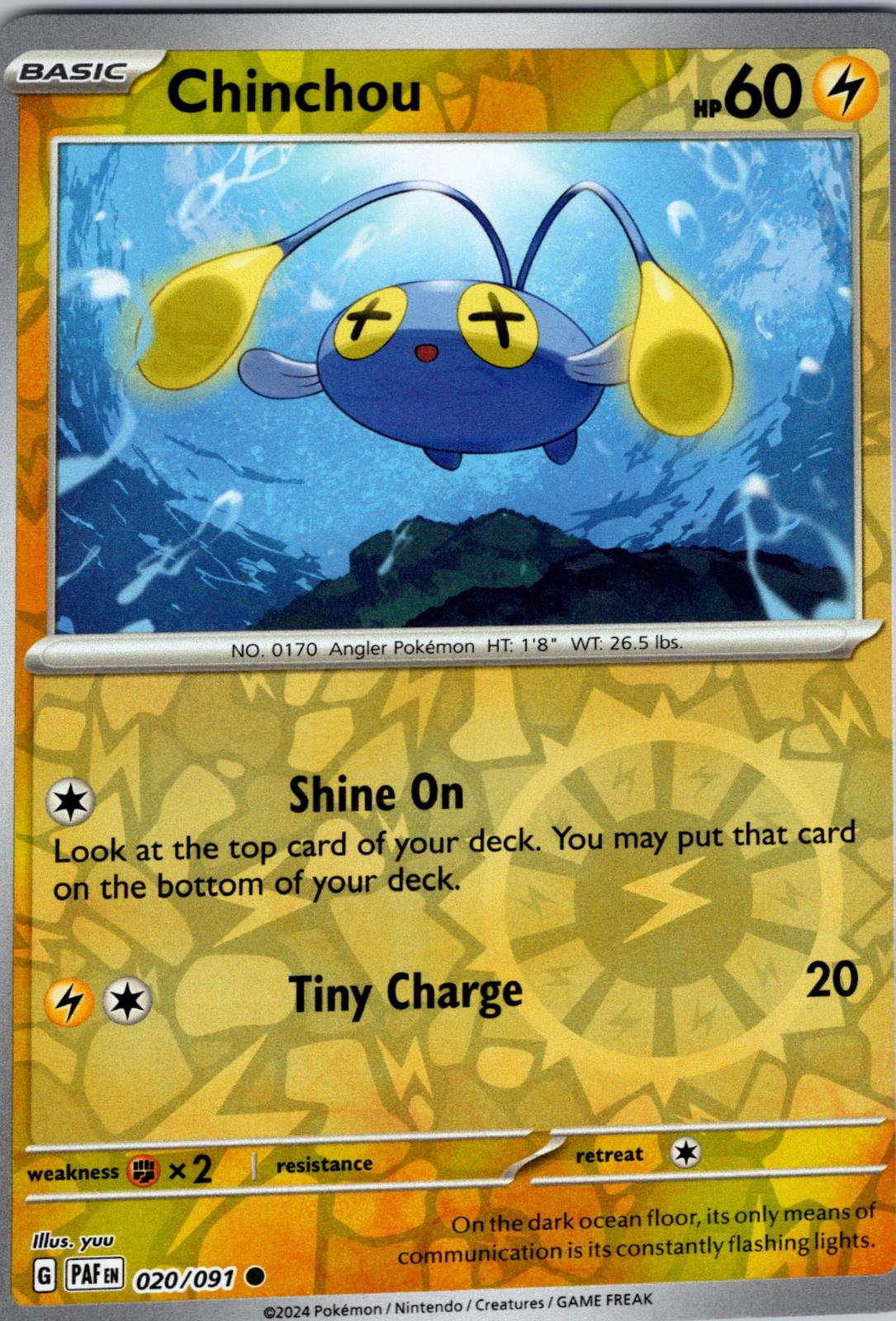 Chinchou [Reverse Holo]