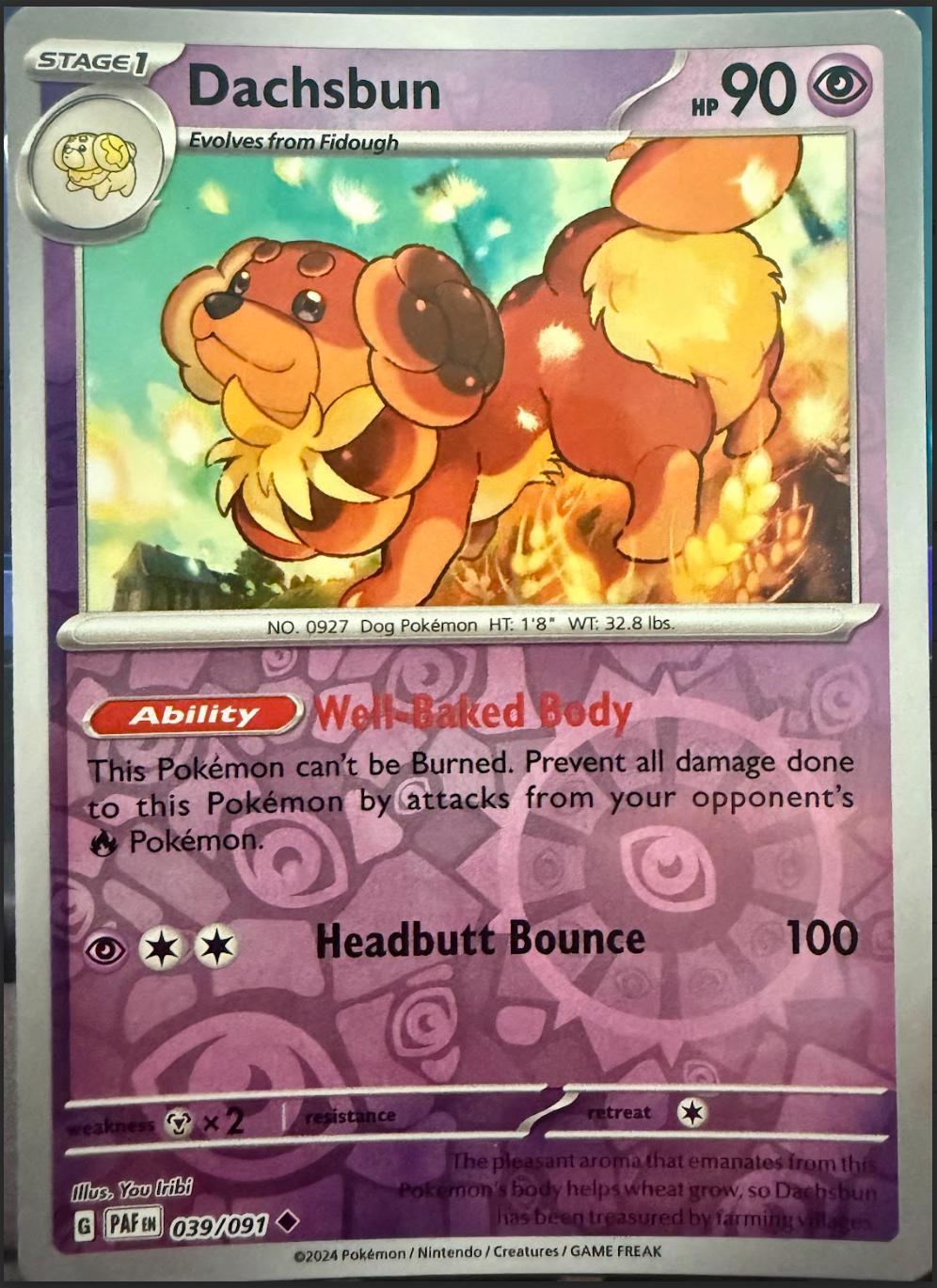 Dachsbun [Reverse Holo]