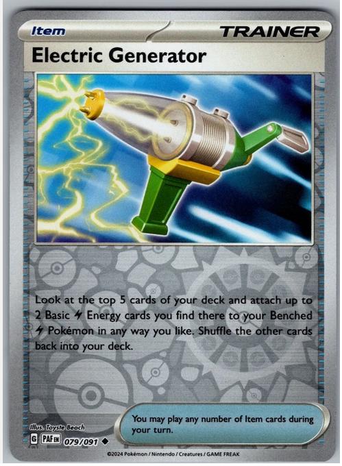 Electric Generator [Reverse Holo]