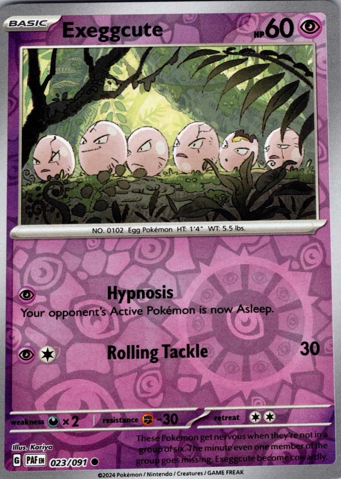Exeggcute [Reverse Holo]