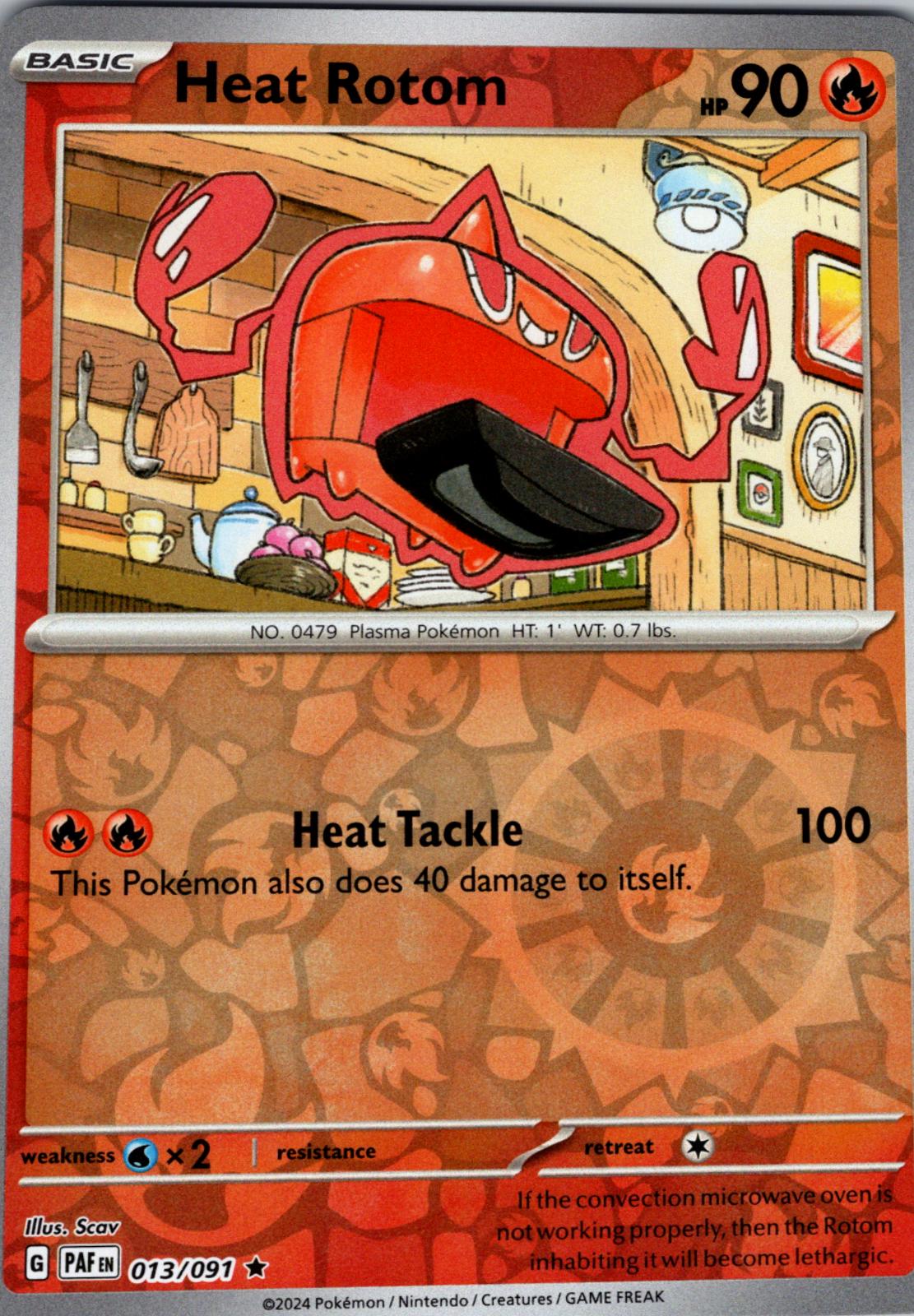 Heat Rotom [Reverse Holo]