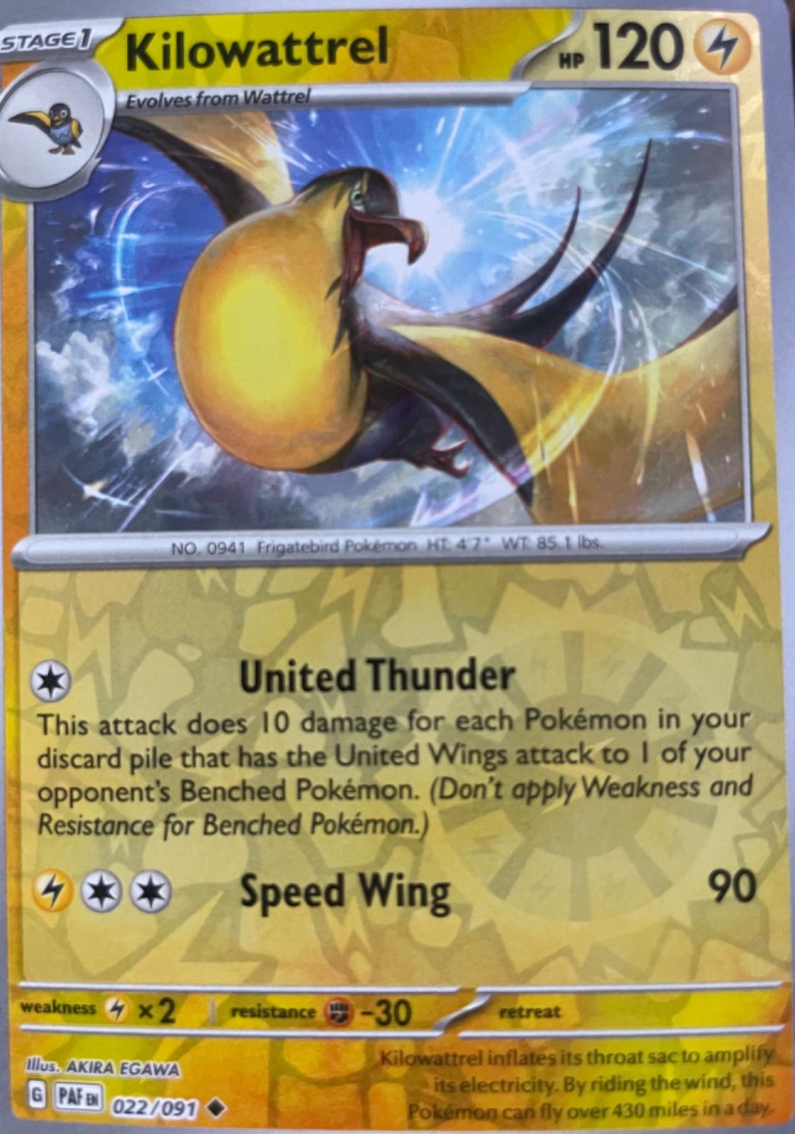 Kilowattrel [Reverse Holo]