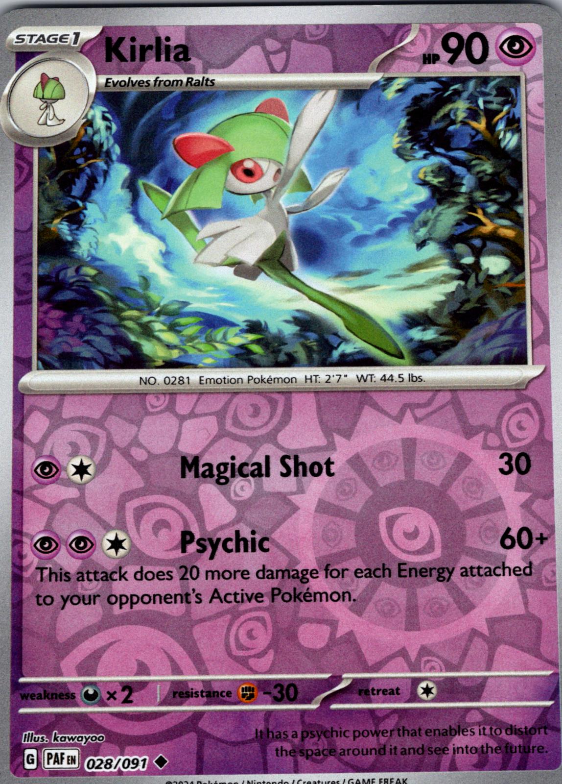 Kirlia [Reverse Holo]