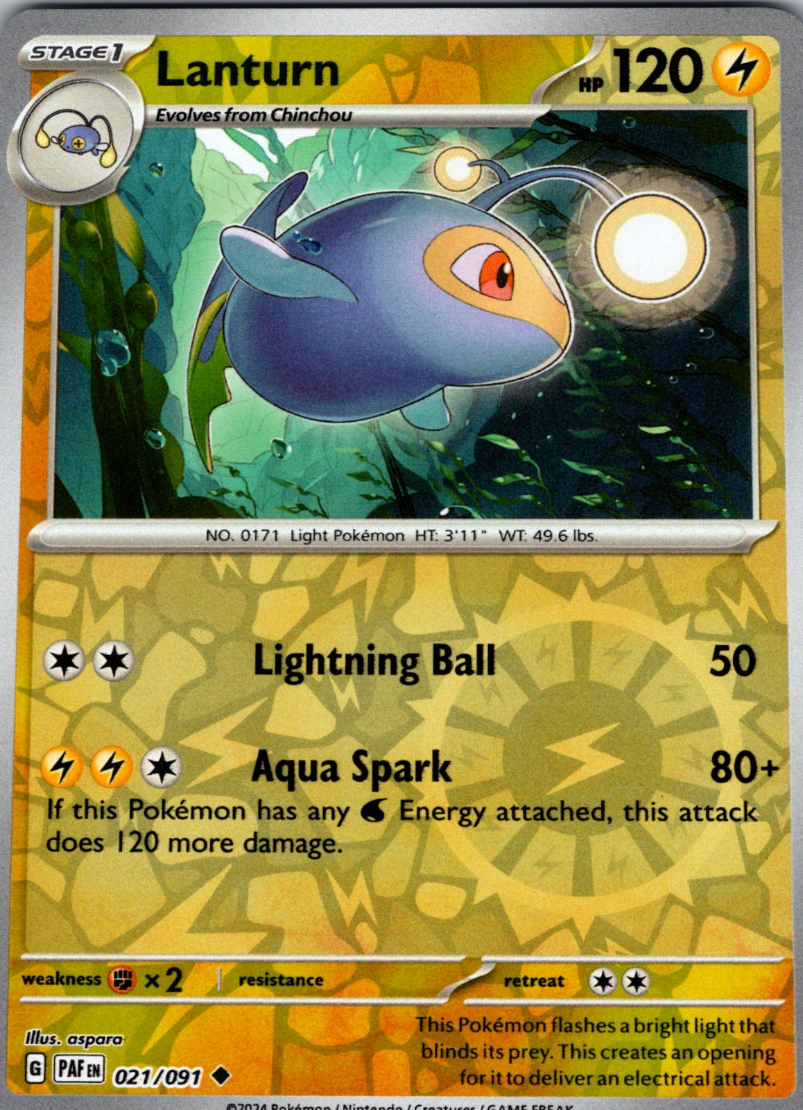 Lanturn [Reverse Holo]