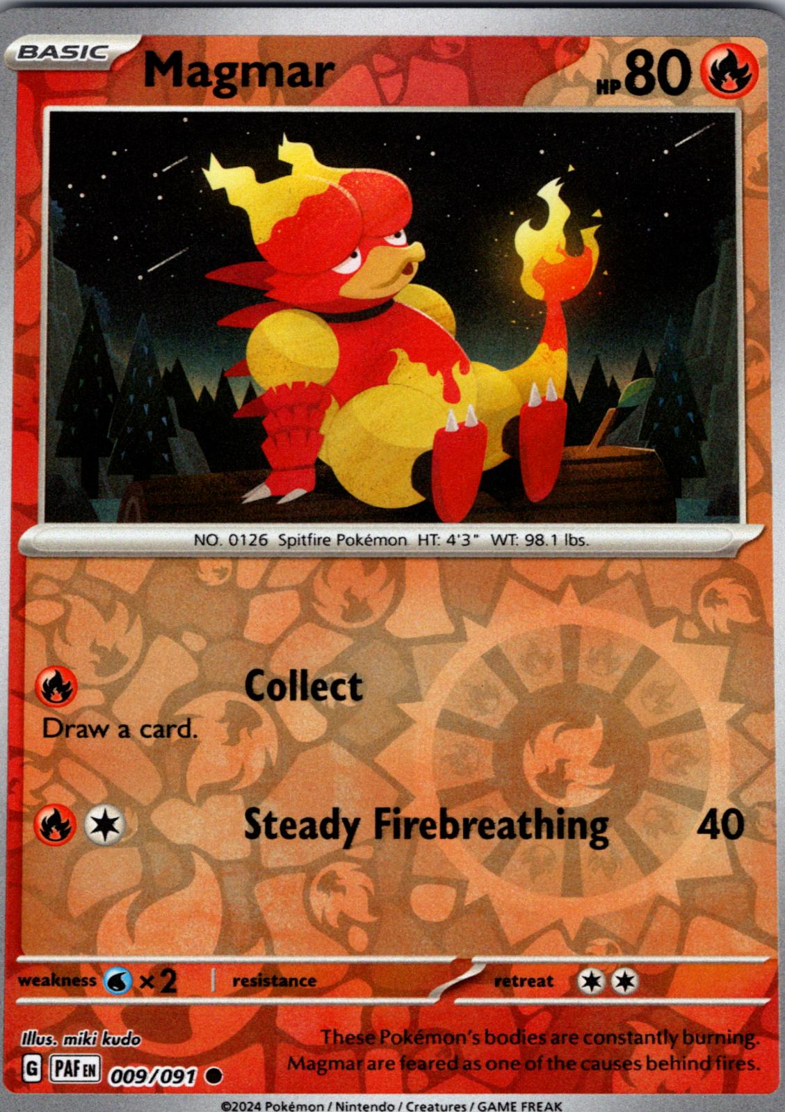 Magmar [Reverse Holo]