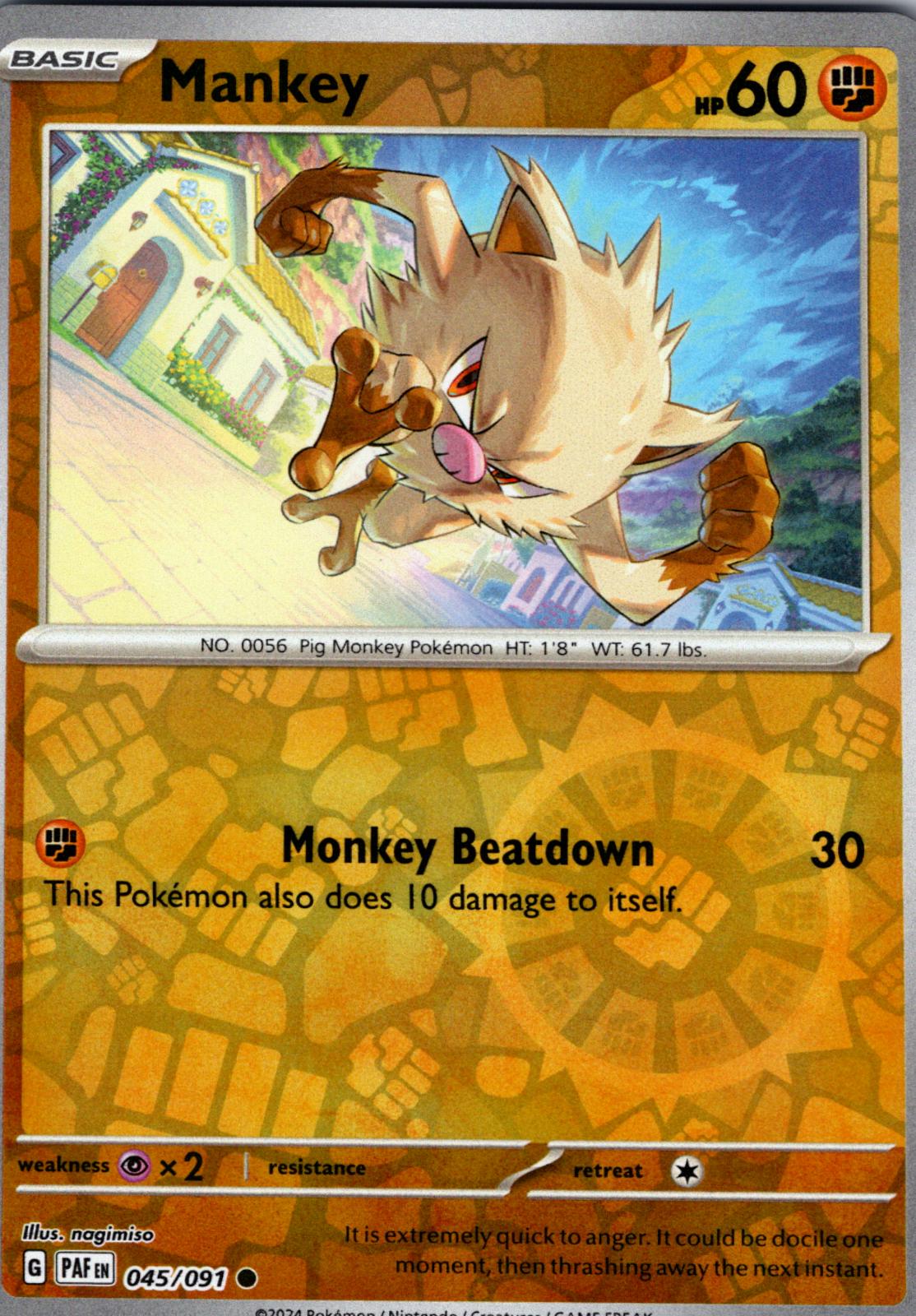 Mankey [Reverse Holo]