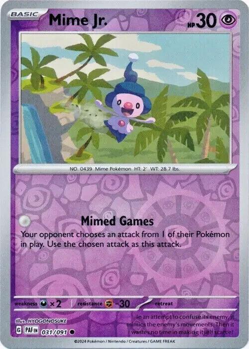 Mime Jr [Reverse Holo]