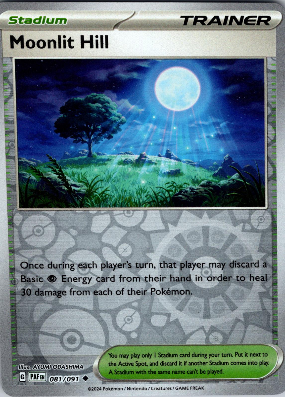 Moonlit Hill [Reverse Holo]