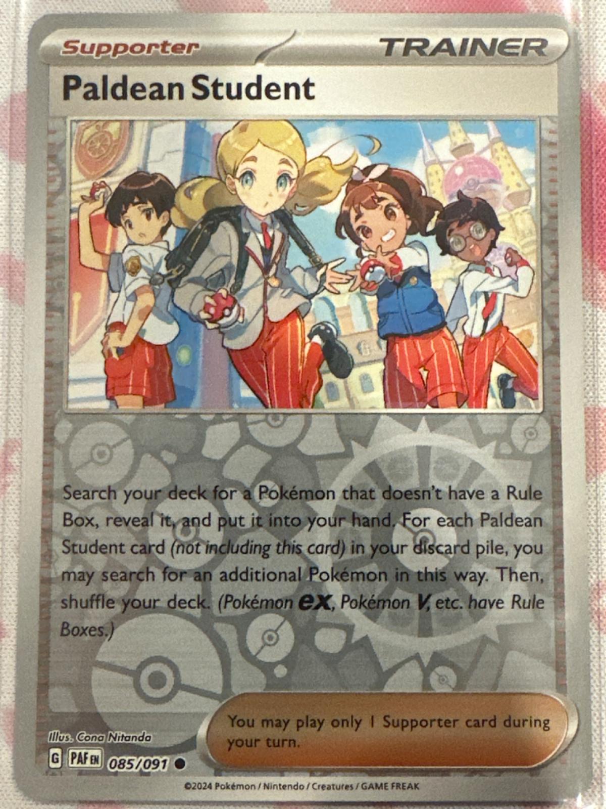 Paldean Student [Reverse Holo]