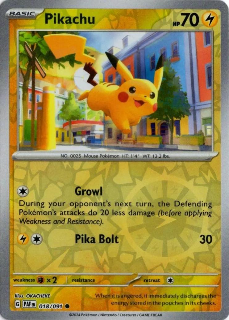 Pikachu [Reverse Holo]