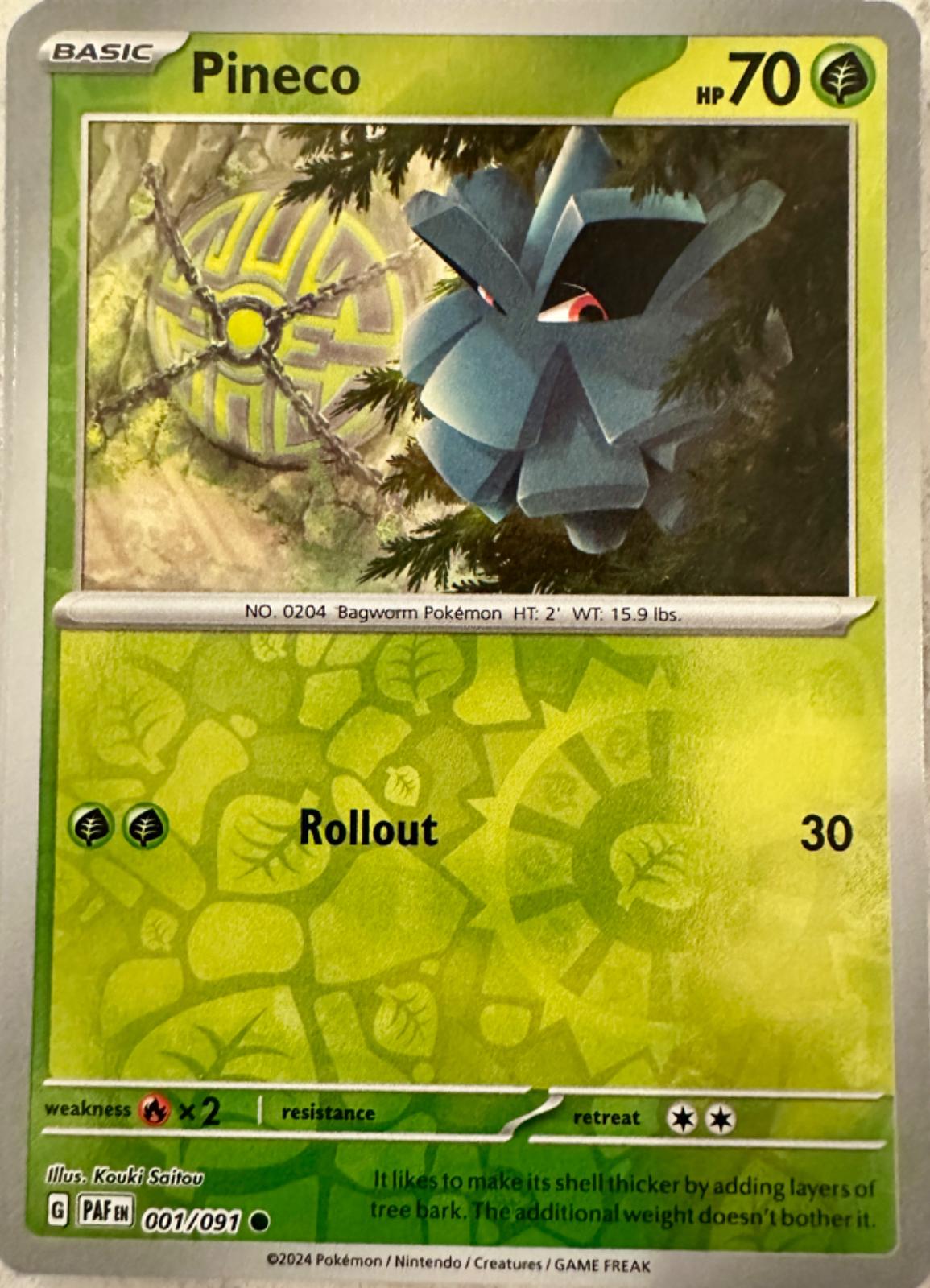 Pineco [Reverse Holo]