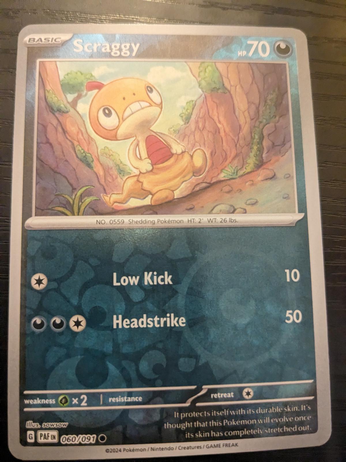 Scraggy [Reverse Holo]