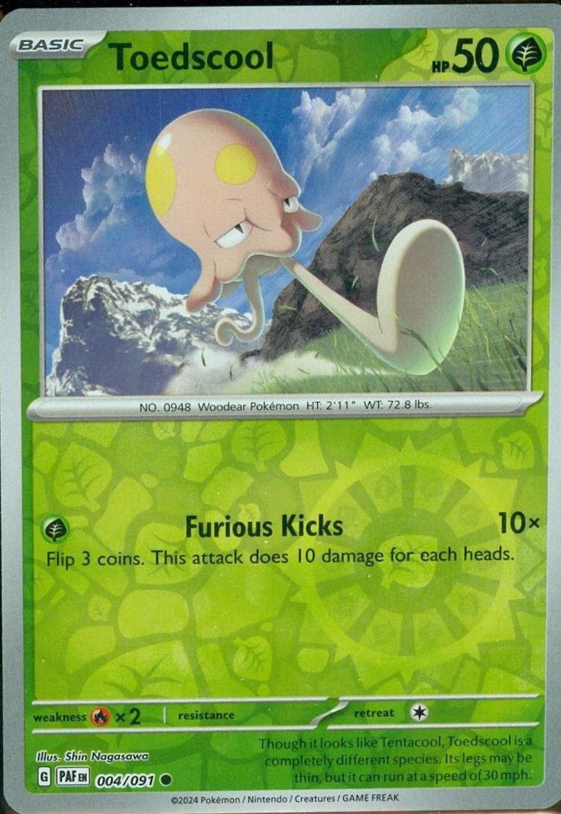 Toedscool [Reverse Holo]