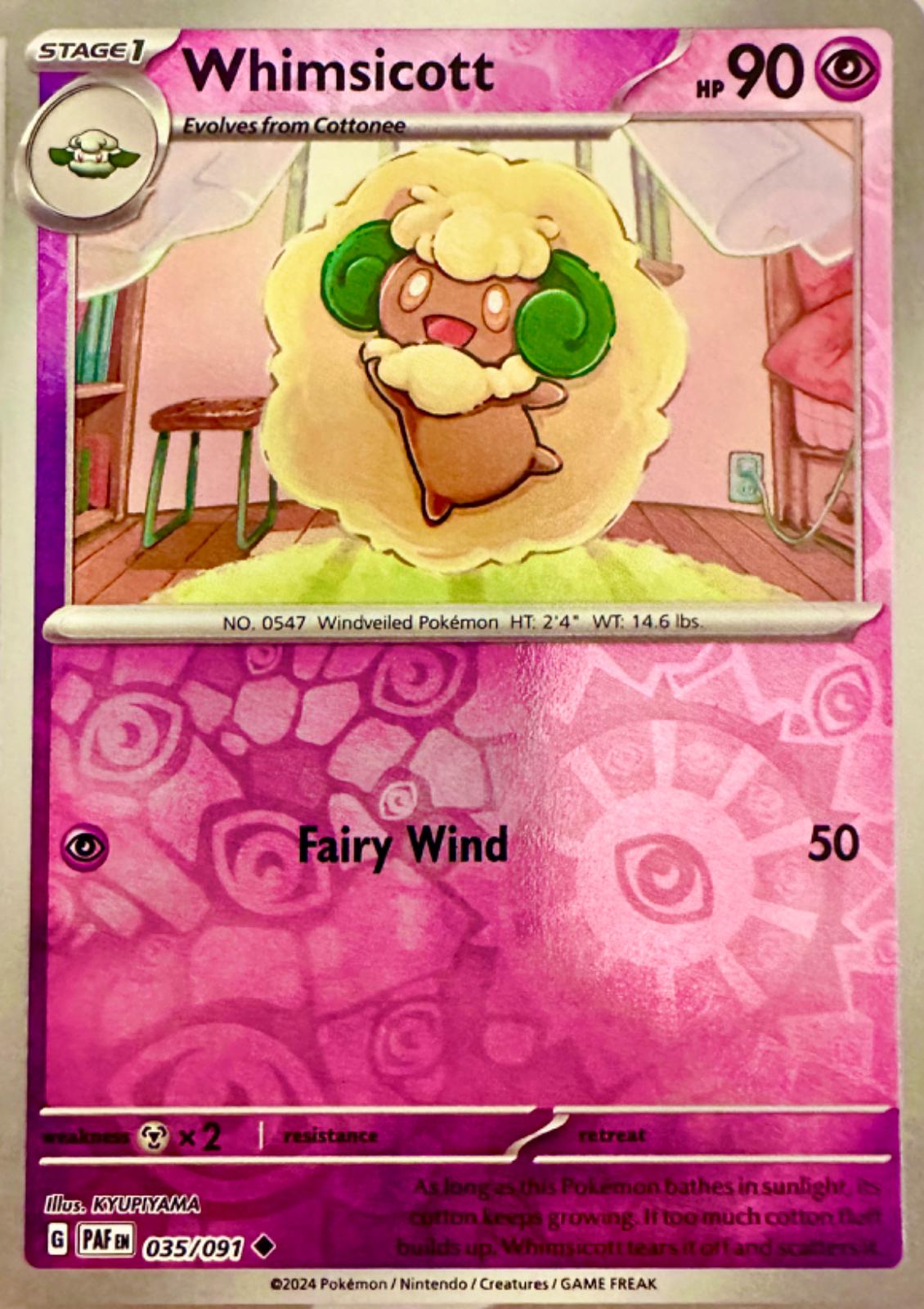 Whimsicott [Reverse Holo]