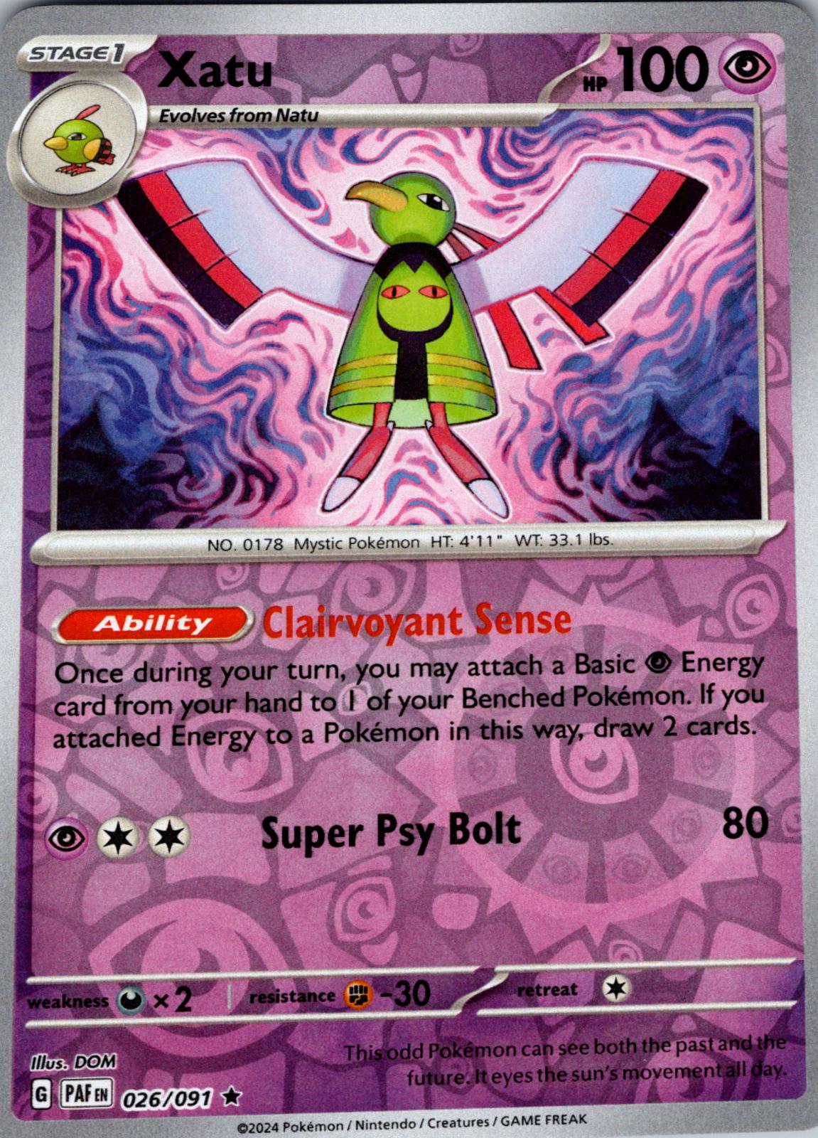 Xatu [Reverse Holo]