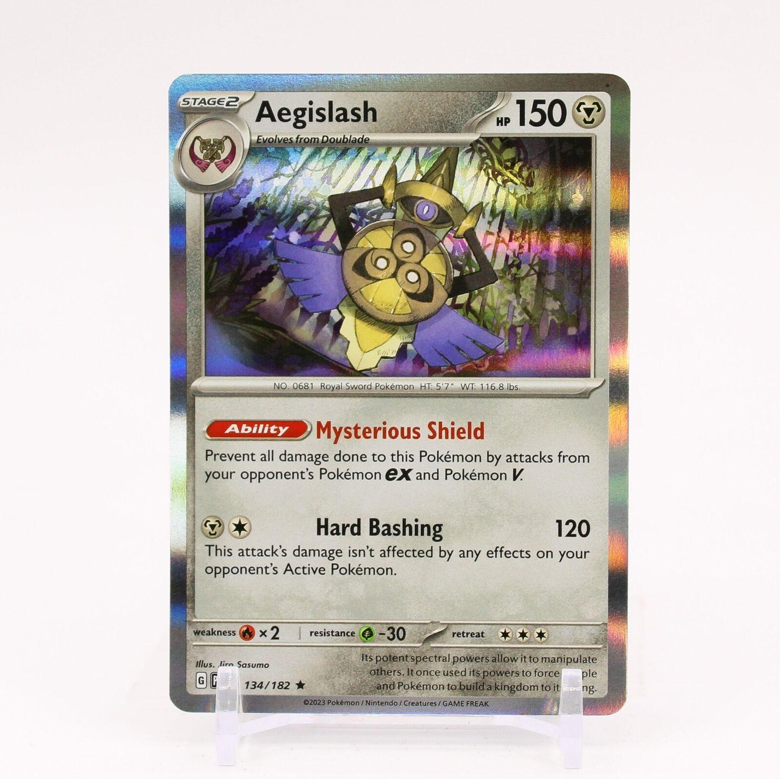 Paradox Rift Aegislash [Holo] Pokémon card