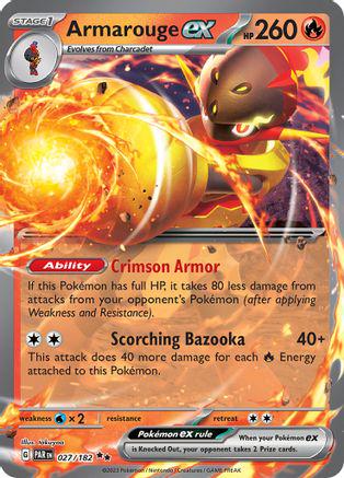 Paradox Rift Armarouge ex [Holo] Pokémon card