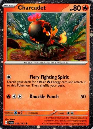 Paradox Rift Charcadet [Cosmos-Holo] Pokémon card