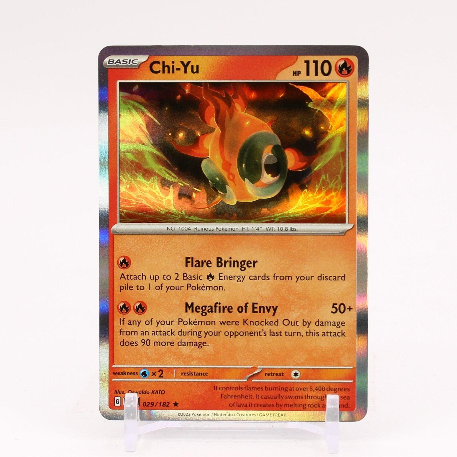Paradox Rift Chi-Yu [Holo] Pokémon card