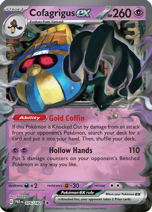 Paradox Rift Cofagrigus ex [Holo] Pokémon card