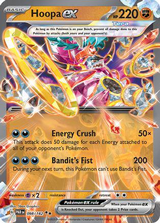 Paradox Rift Hoopa ex [Holo] Pokémon card