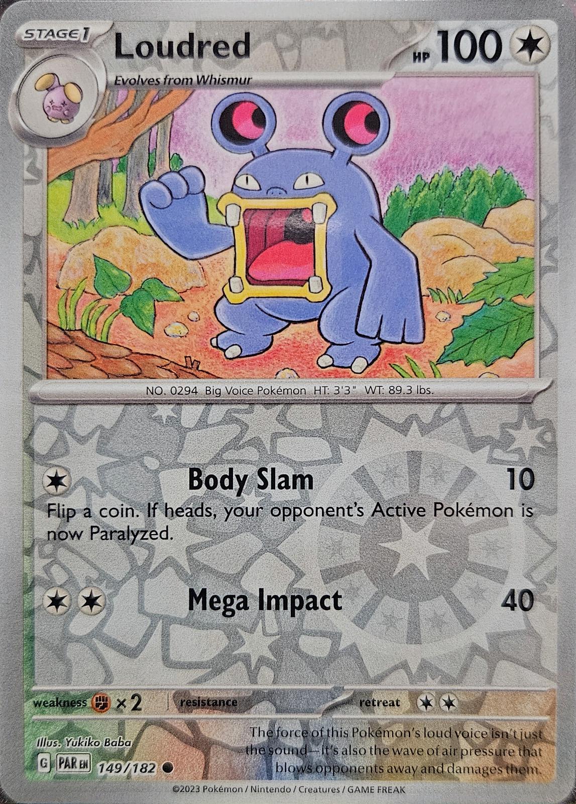 Loudred [Reverse Holo]