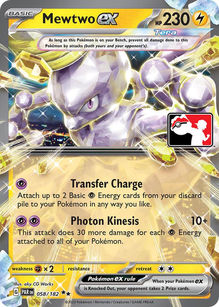 Paradox Rift Mewtwo Ex [Prize-Pack] Pokémon card