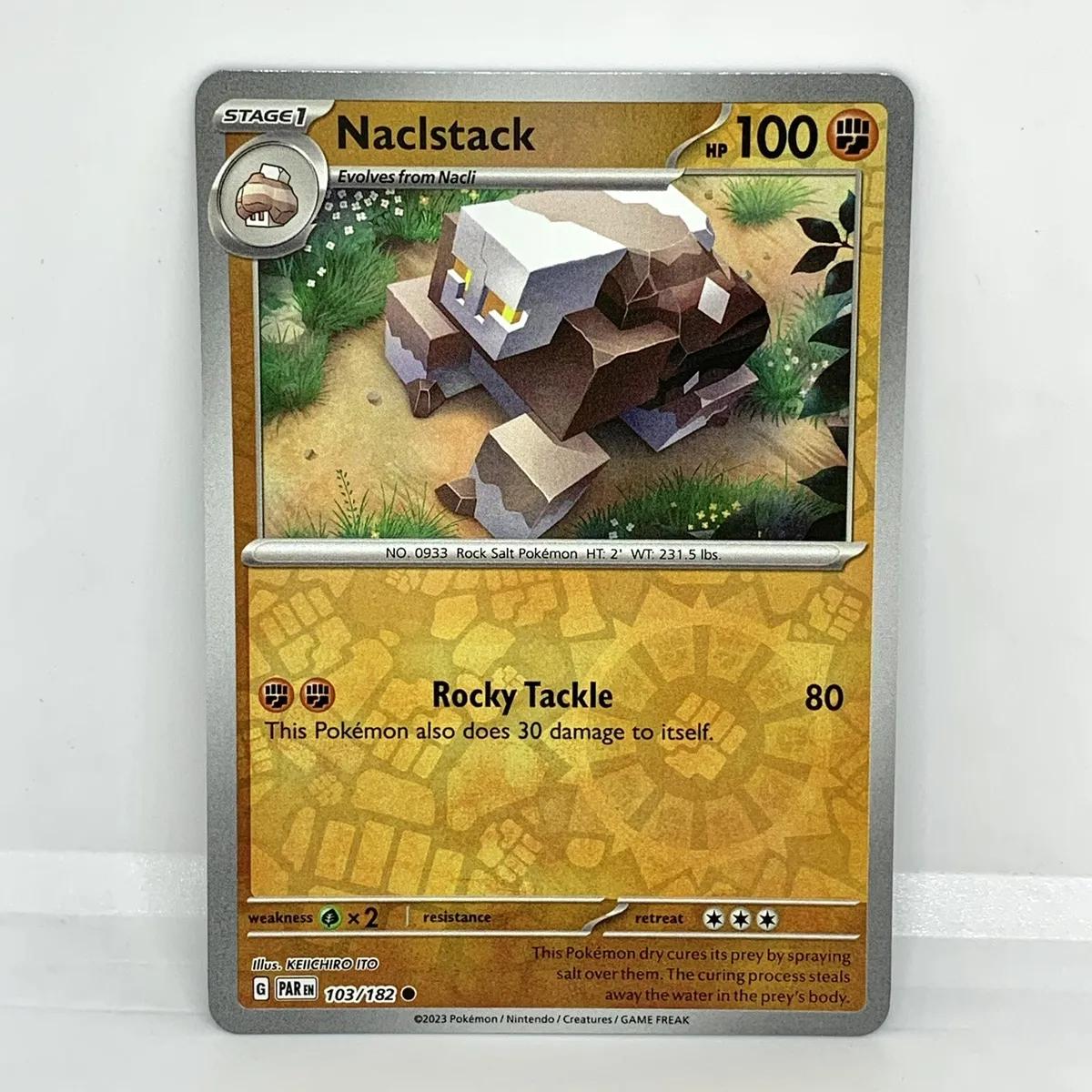 Paradox Rift Naclstack [Reverse Holo] Pokémon card