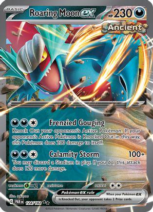 Paradox Rift Roaring Moon ex [Holo] Pokémon card