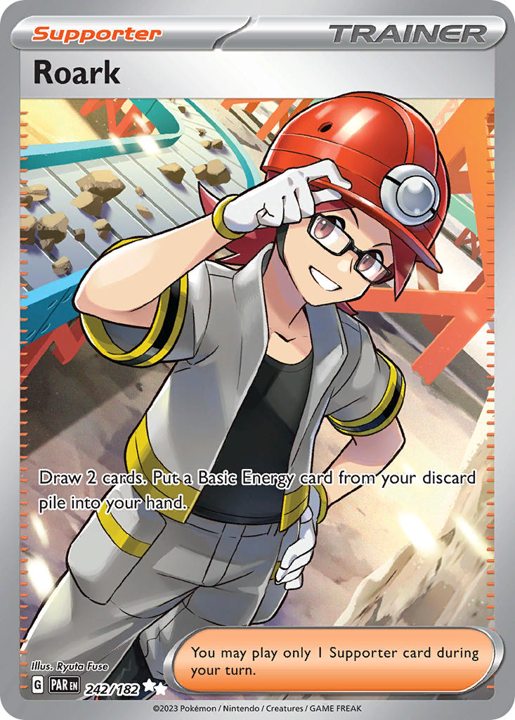 Paradox Rift Roark Pokémon card