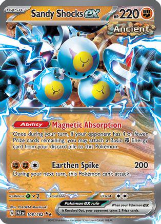 Paradox Rift Sandy Shocks ex [Holo] Pokémon card