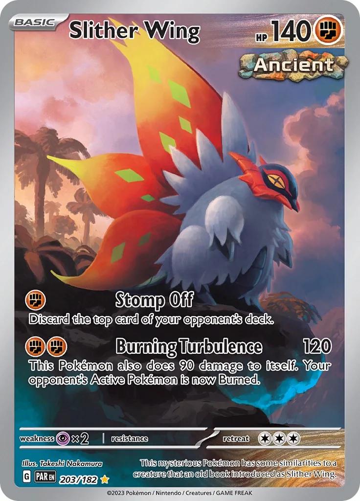 Paradox Rift Slither Wing [Holo] Pokémon card