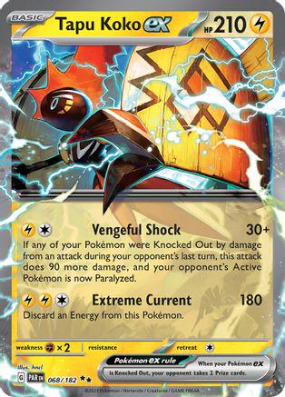 Paradox Rift Tapu Koko ex [Holo] Pokémon card