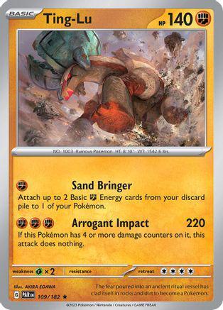 Paradox Rift Ting-Lu [Holo] Pokémon card
