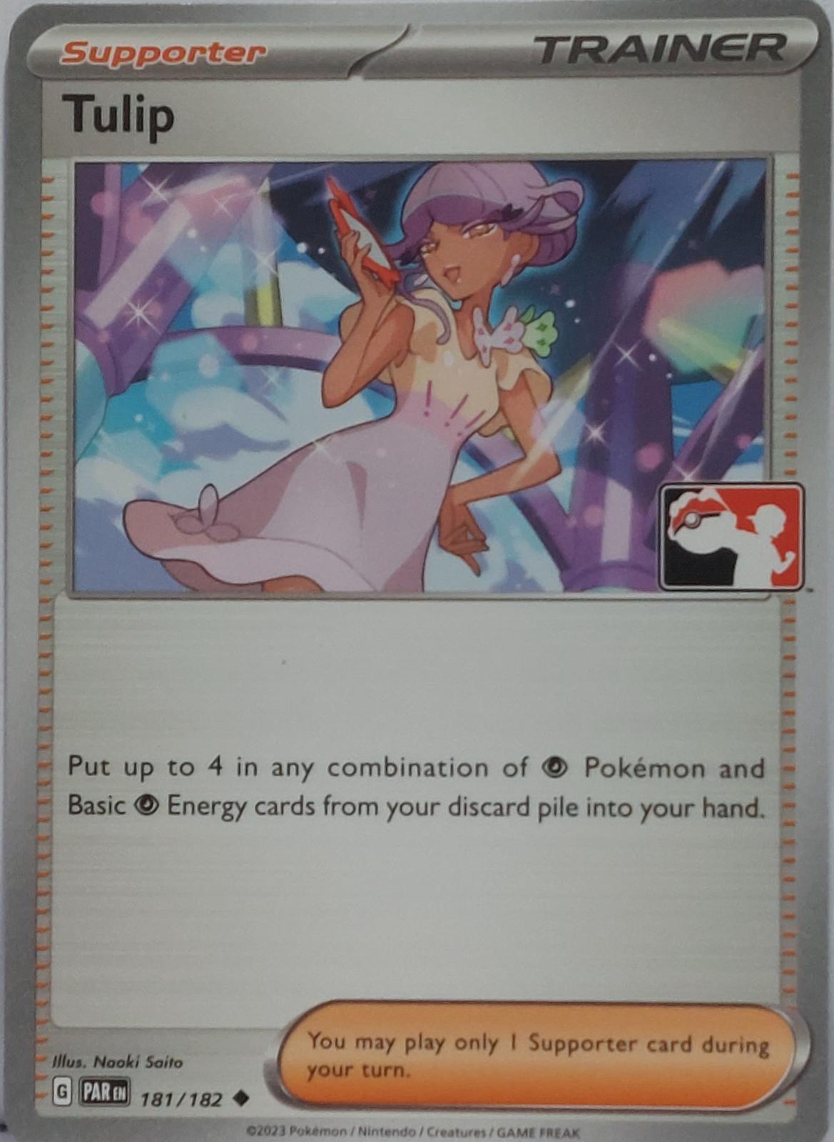 Paradox Rift Tulip [Prize-Pack] Pokémon card